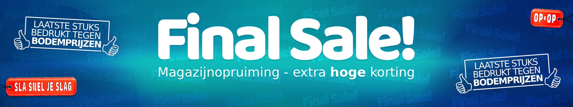Final Sale desktop NL